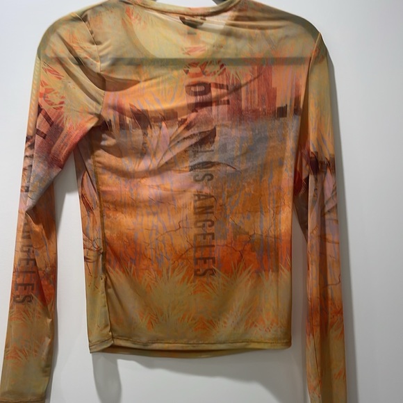 Sheer graphic Guess Top - Picture 4 of 4